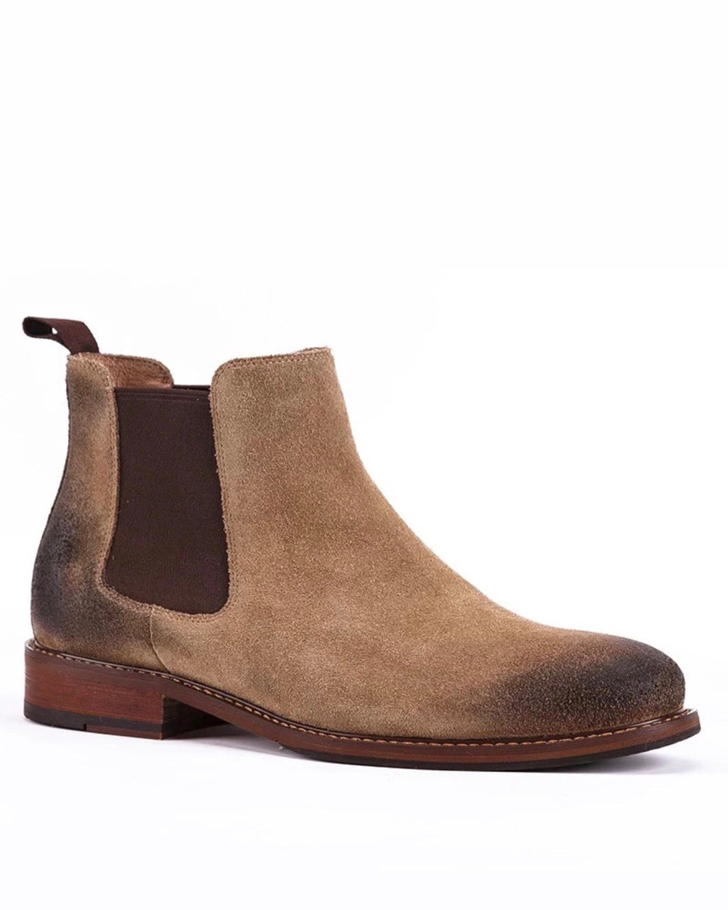 DÀRA beige Chelsea boot